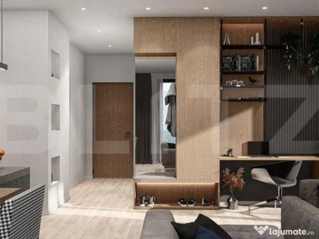 Apartament de vanzare, cu 2 camere, 55 mp, zona Torontalului