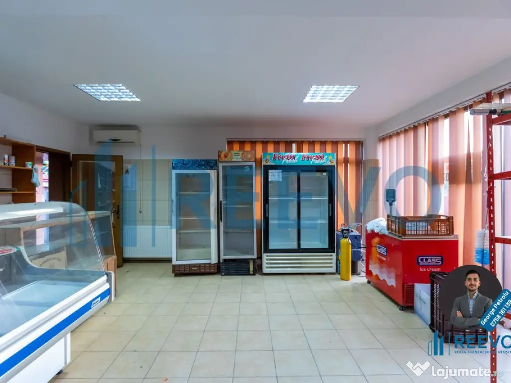 Casă + Spațiu Comercial de vânzare, Șerbanești, Bacău 