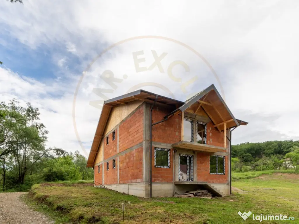 Casa Babana, Arges - P+1+pod - cu panouri solare 