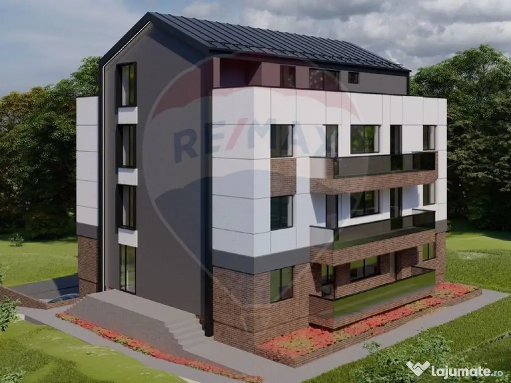 Apartament nou 2 camere - bloc nou | balcon 10 mp 