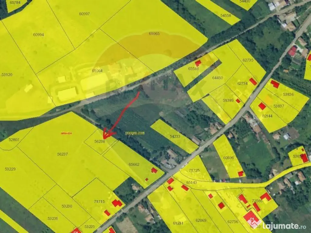 Teren de vanzare in Corpadea! 1000 MP 