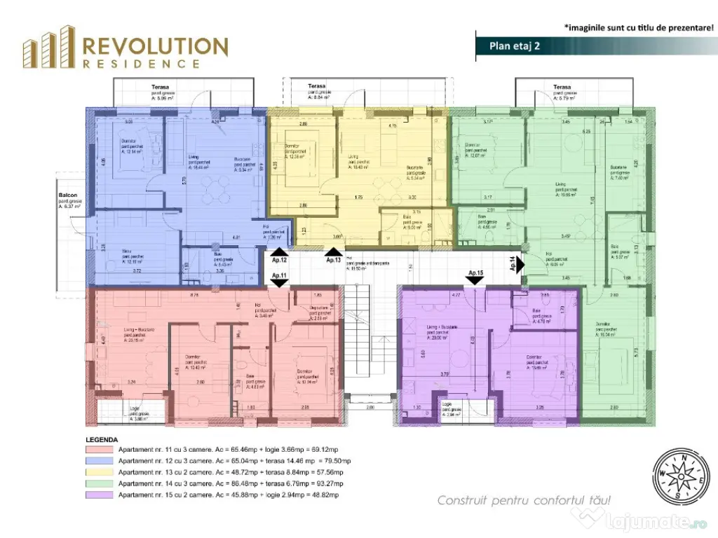 COMISION 0% - Apartamente 3 camere - Oltului 13C, Baia Mare 