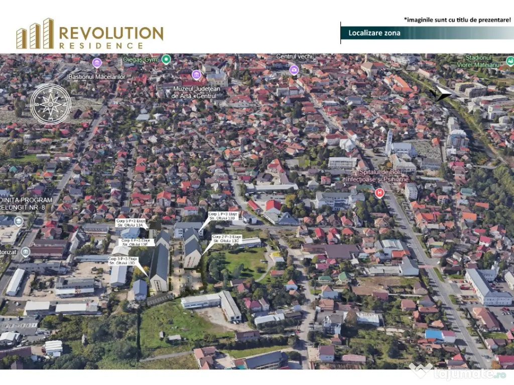 COMISION 0% - Apartamente 3 camere - Oltului 13C, Baia Mare 