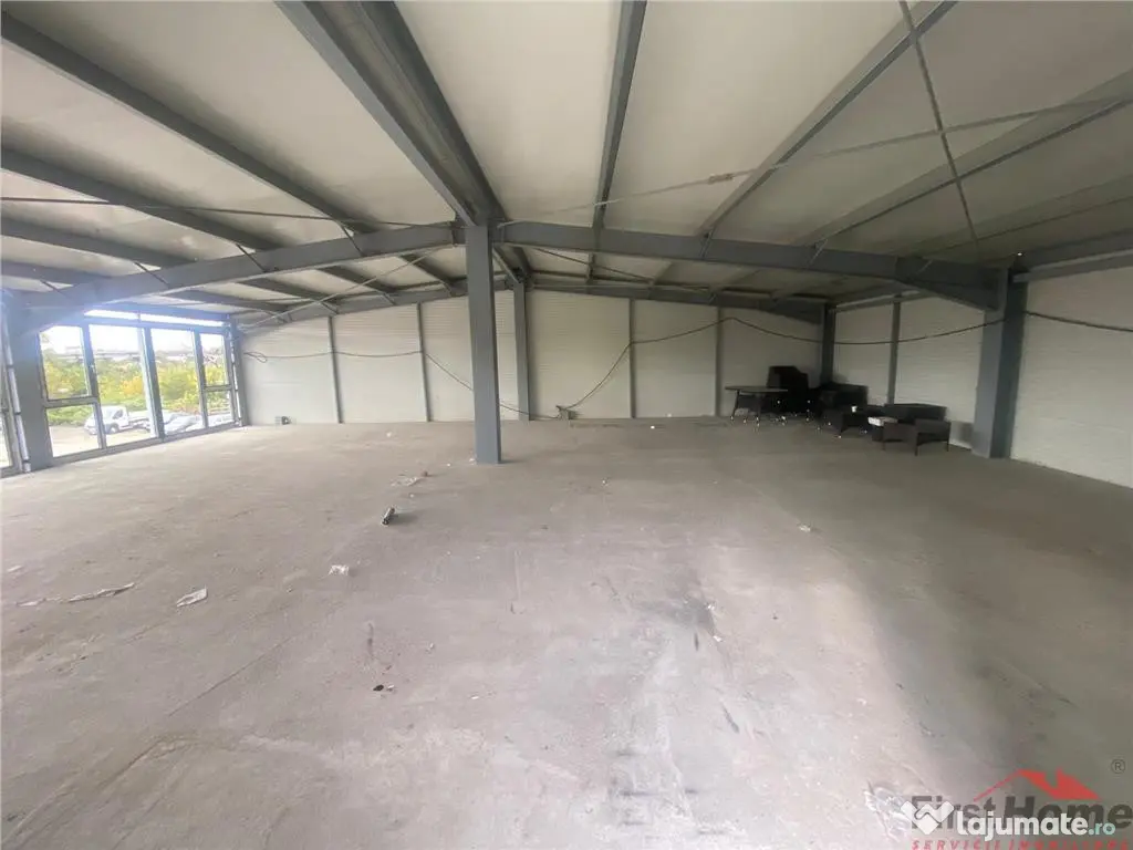 Hala 168 mp, in curte la RAR - Gara - comision 0 %