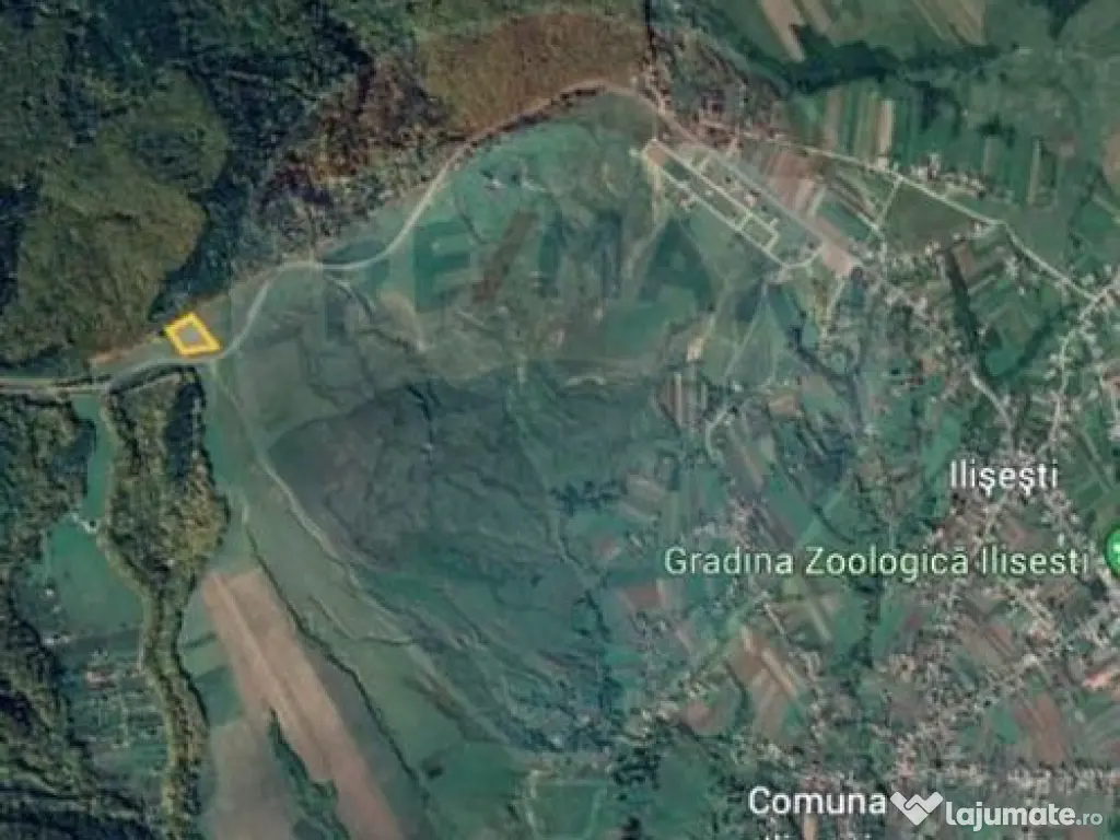 Teren Ilisesti 7000mp extravilan/ DN 17, Suceava 