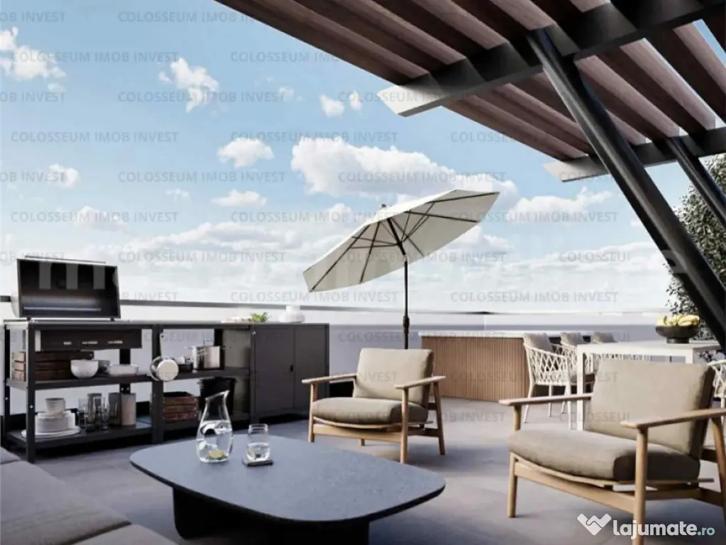Penthouse 3 camere si 2 bai- Avantgarden faza V