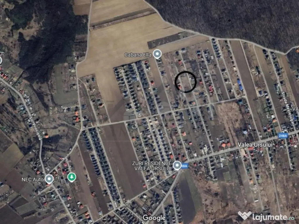 Valea Ursului aproape de padure 2 LOTURI de 600mp cu utilita 