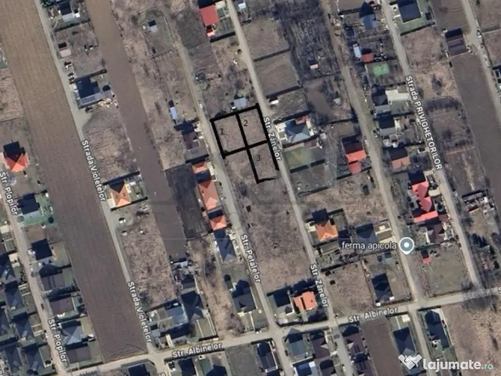 Valea Ursului aproape de padure 2 LOTURI de 600mp cu utilita 