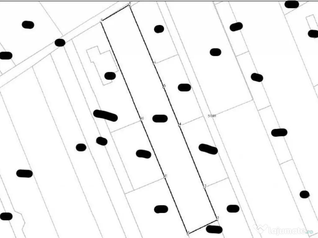 Teren intravilan Branesti, cota parte 1/3, ID: R2588284 