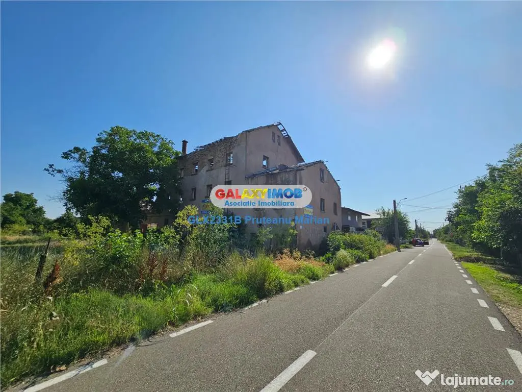 Moara cu spatii Industriale situate in comuna Daia jud Giur