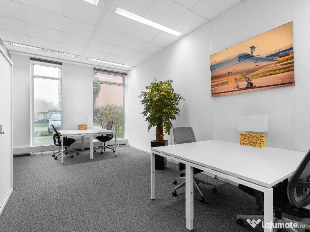 Spațiu de birou privat pentru 4 persoane în Regus City Centre 