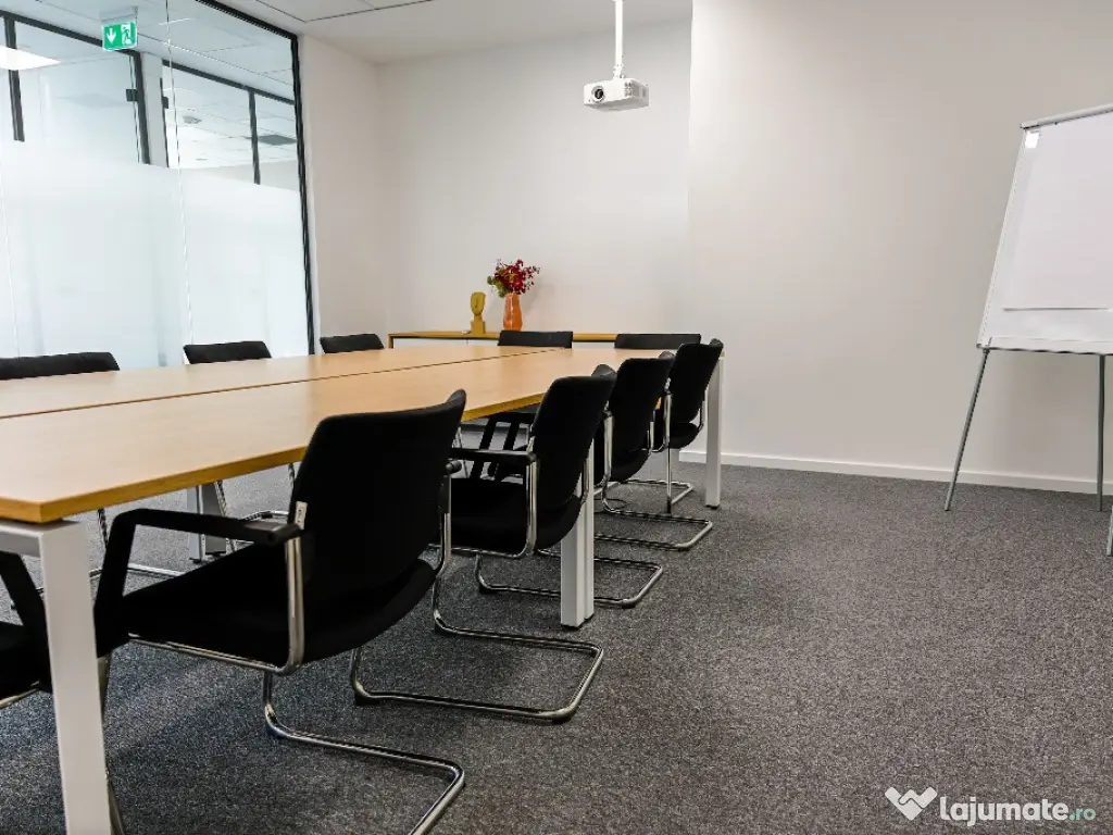 Spațiu de birou privat pentru 3 persoane în Regus Vox Technology Park 