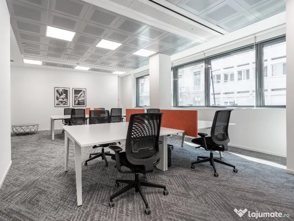 Alăturați-vă unui mediu de co-working cooperativ în Regus Hermes