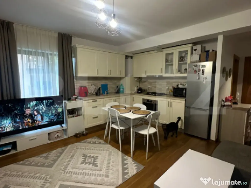 Apartament 2 camere, 44,5 mp, terasă 8mp, grădină 45mp, m