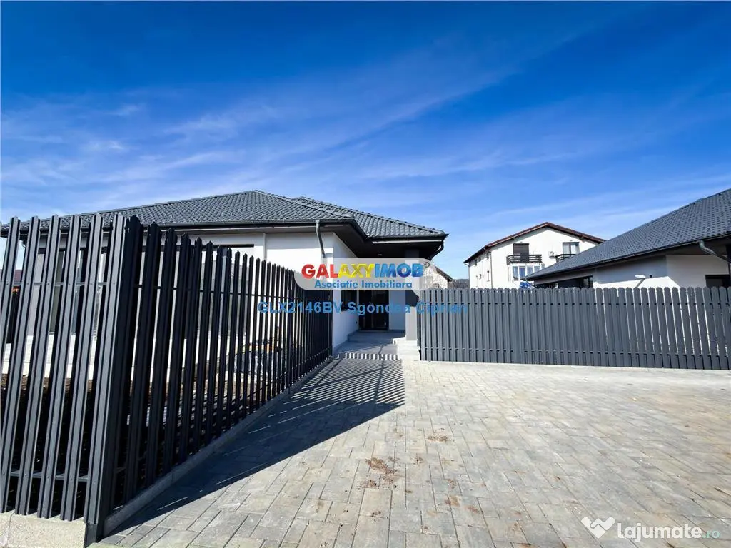 Casa Single Pe Parter Sanpetru Toate Utilitatile 