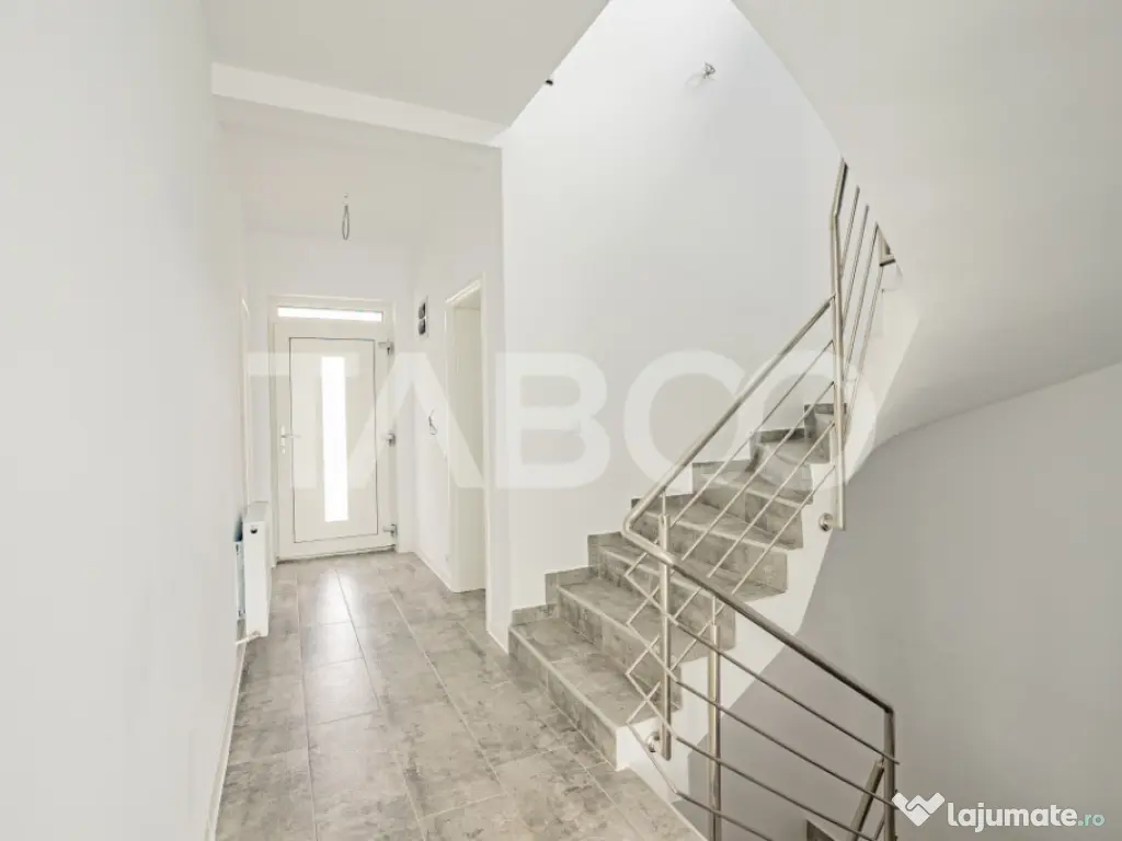 Casa individuala de vanzare 177 mpu 5 camere garaj 3 terase 