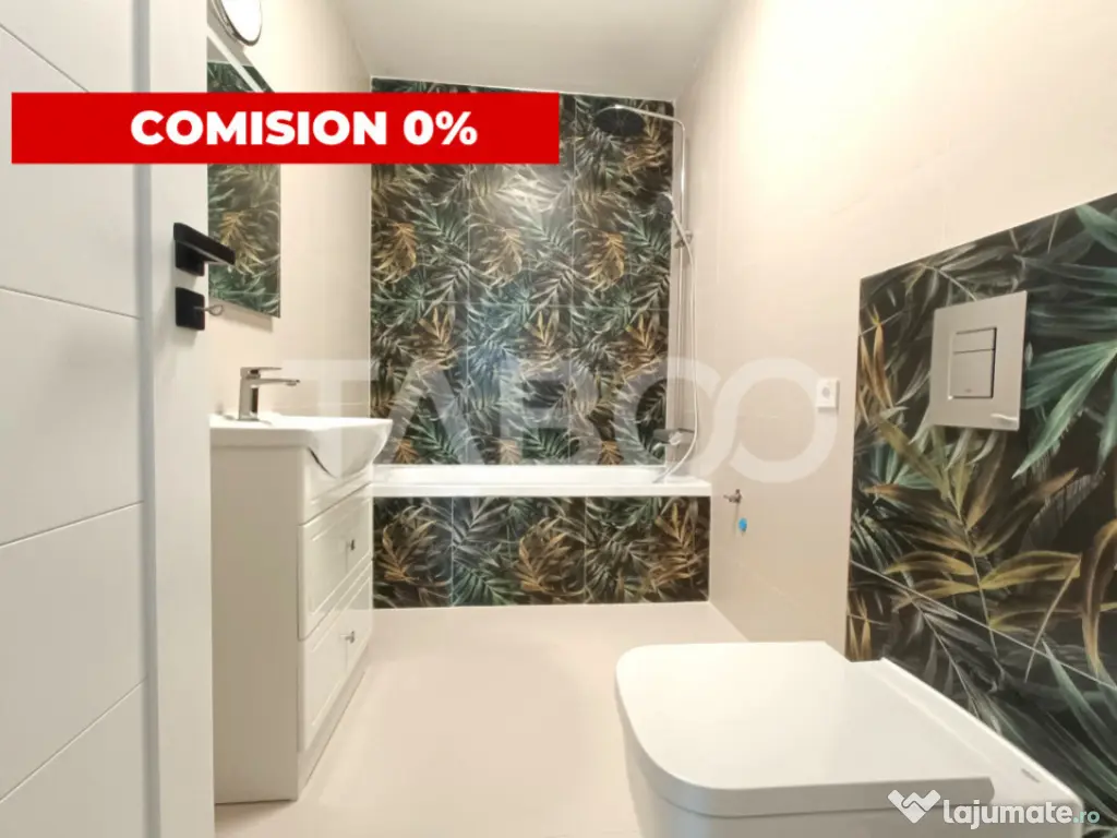 Apartament decomandat 3 camere 2 bai - bucatarie separata -