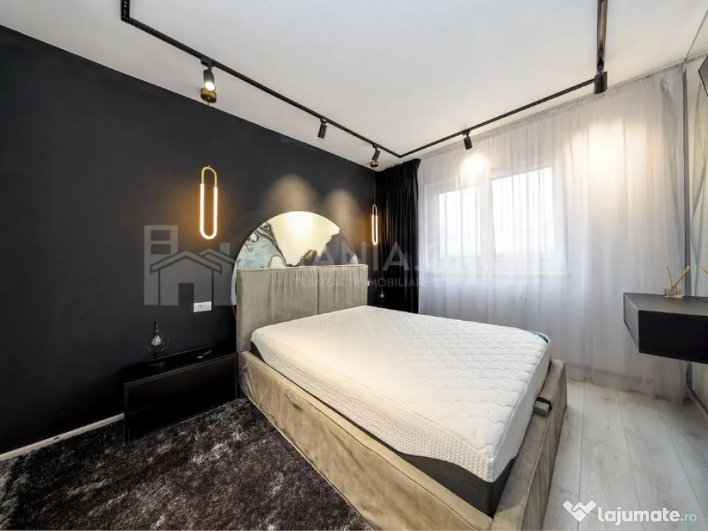 Apartament cu 3 camere, 2 bai, mobilat lux , parcare - zo... 