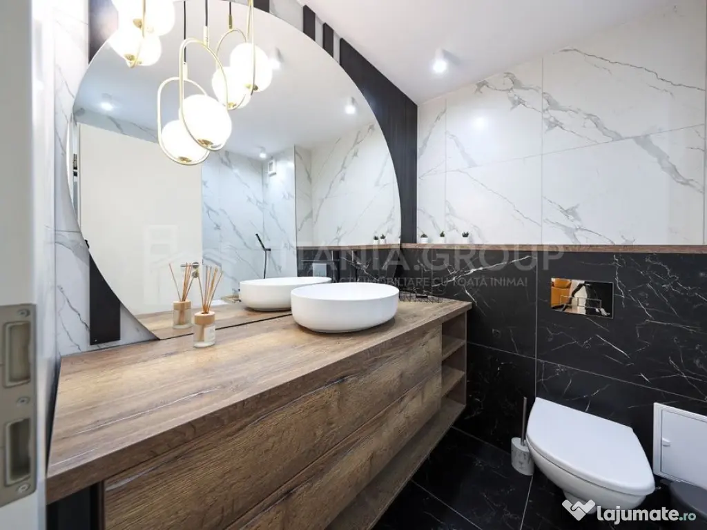 Apartament cu 3 camere, 2 bai, mobilat lux , parcare - zo... 