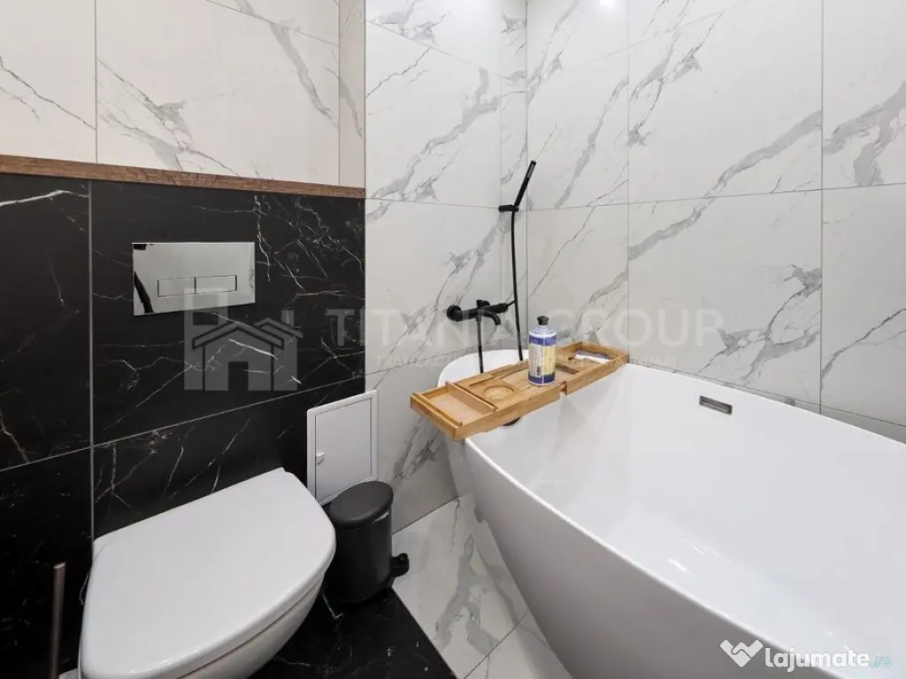 Apartament cu 3 camere, 2 bai, mobilat lux , parcare - zo... 