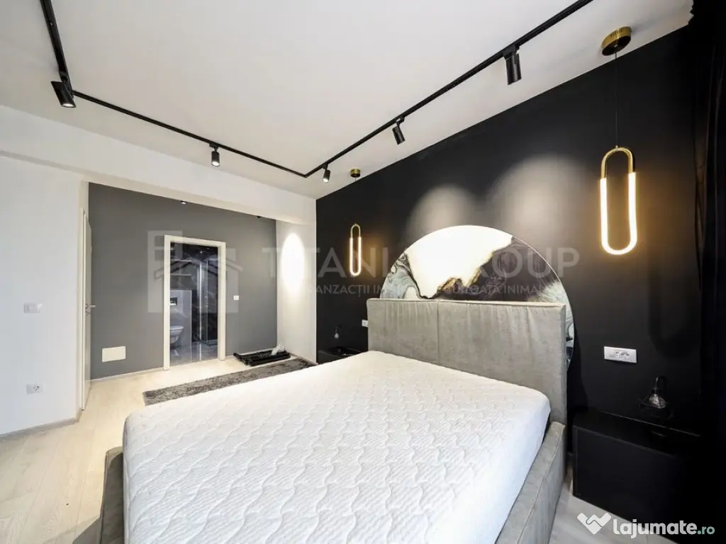 Apartament cu 3 camere, 2 bai, mobilat lux , parcare - zo... 