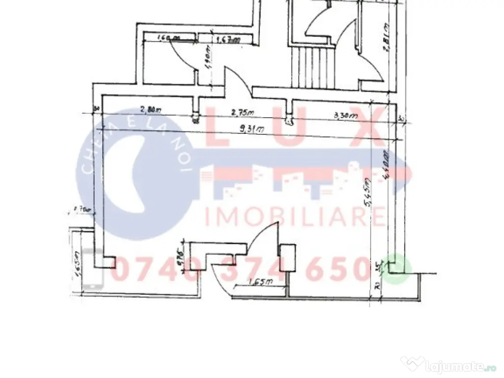 ID 8260 SPAȚIU COMERCIAL CENTRAL – DE VÂNZARE SAU ÎNCHIRIERE
