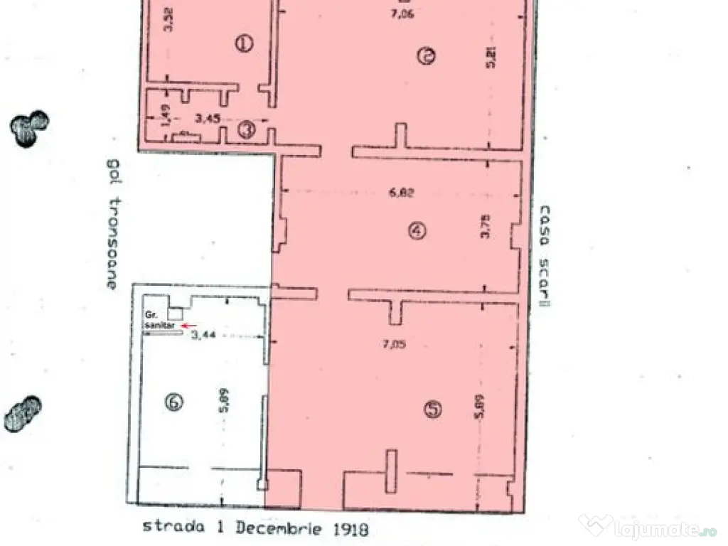 Spatiu comercial de inchiriat 1 Decembrie 1918. Comision ... 