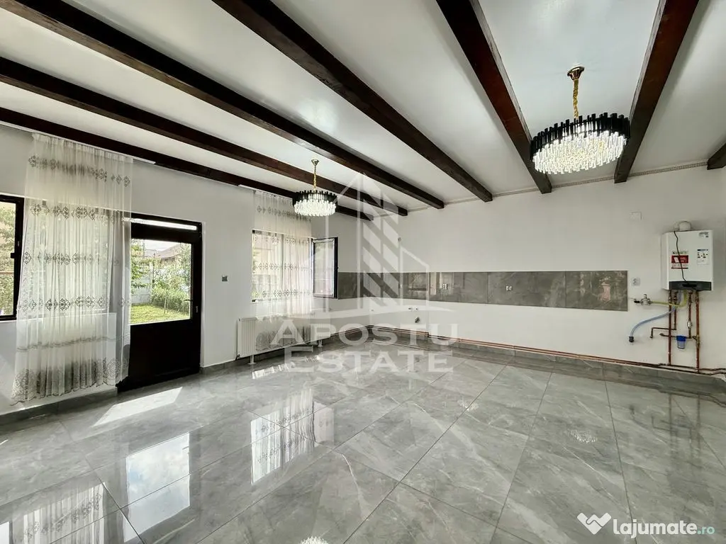 Casa individuala pe 2 fronturi stradale, renovata complet...