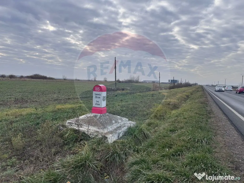 Teren 1 503 mp de vânzare, Nojorid , Soseaua DN79 