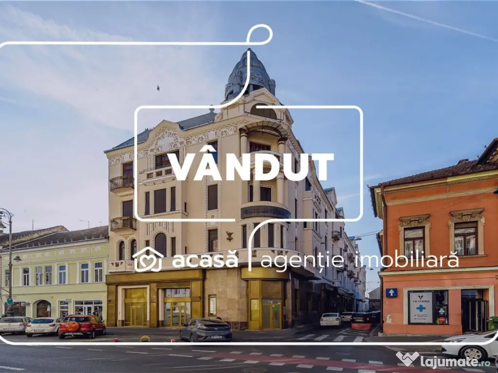 VÂNDUT! Apartament cu 4 Camere în Palatul Bohuș, Arad