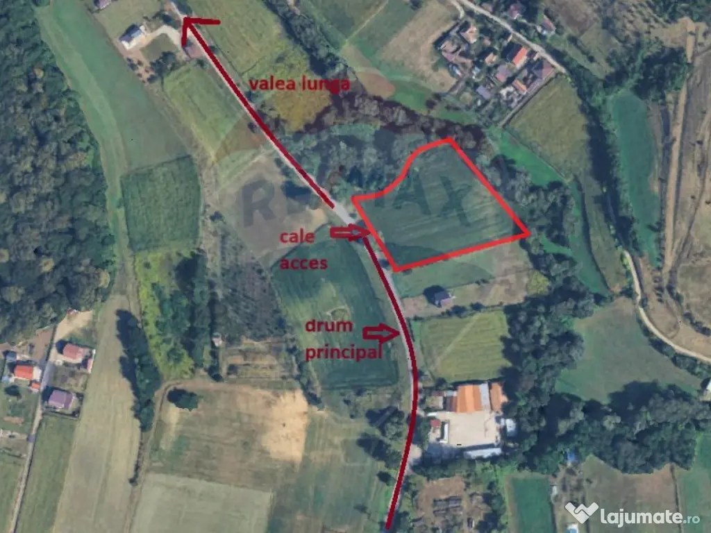 Teren intravilan 8,600mp Medias / Strada Stadionului