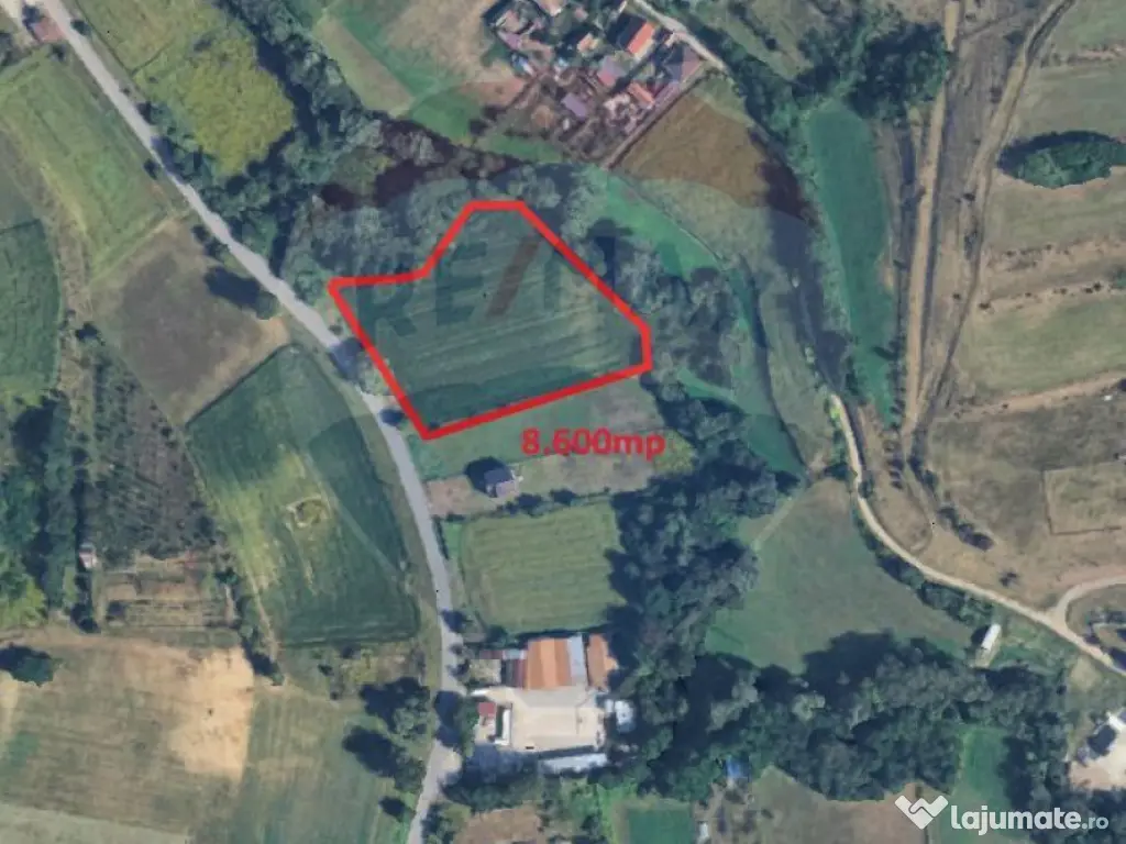 Teren intravilan 8,600mp Medias / Strada Stadionului