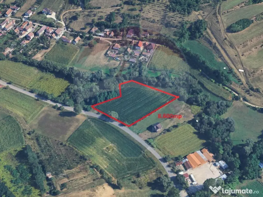 Teren intravilan 8,600mp Medias / Strada Stadionului