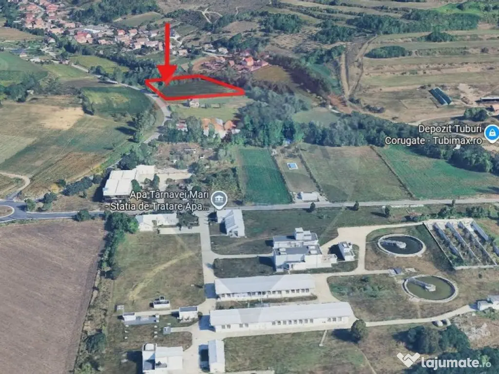 Teren intravilan 8,600mp Medias / Strada Stadionului