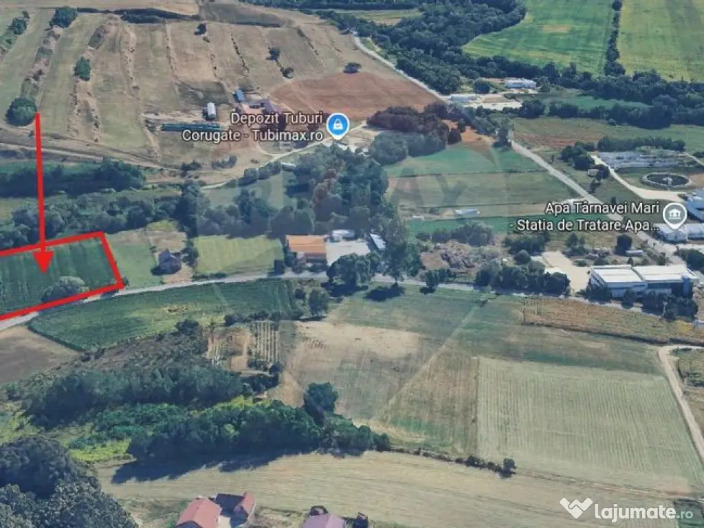 Teren intravilan 8,600mp Medias / Strada Stadionului