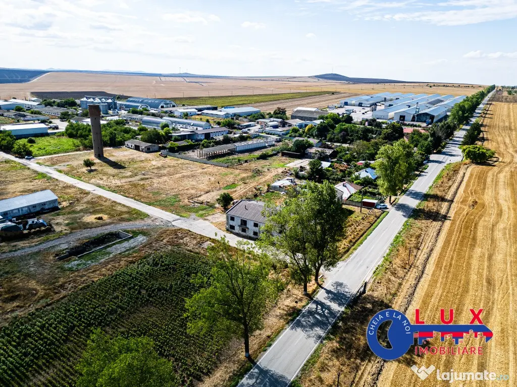 ID 7863 EXCLUSIVITATE - Teren intravilan la 6 minute de Tulcea