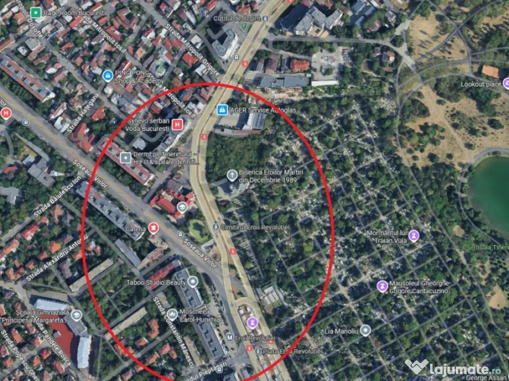 Zona Eroii Revolutiei S+P sp 272 mp vizibilitate buna