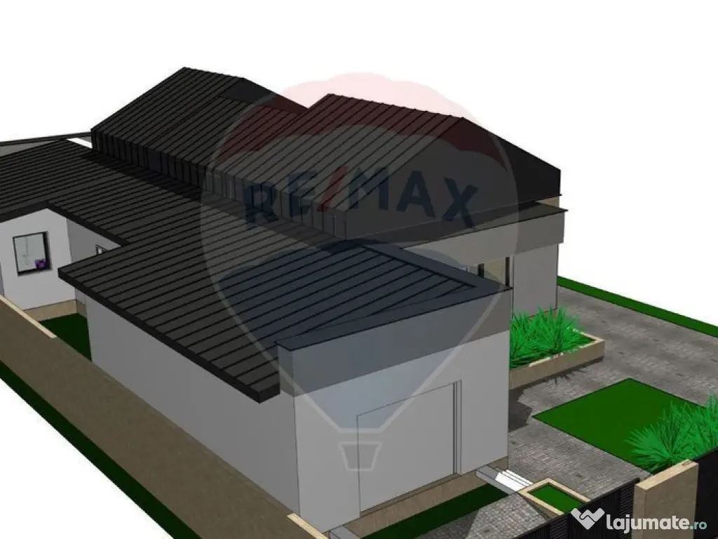 De vânzare teren intravilan cu fundație și proiect de ... 