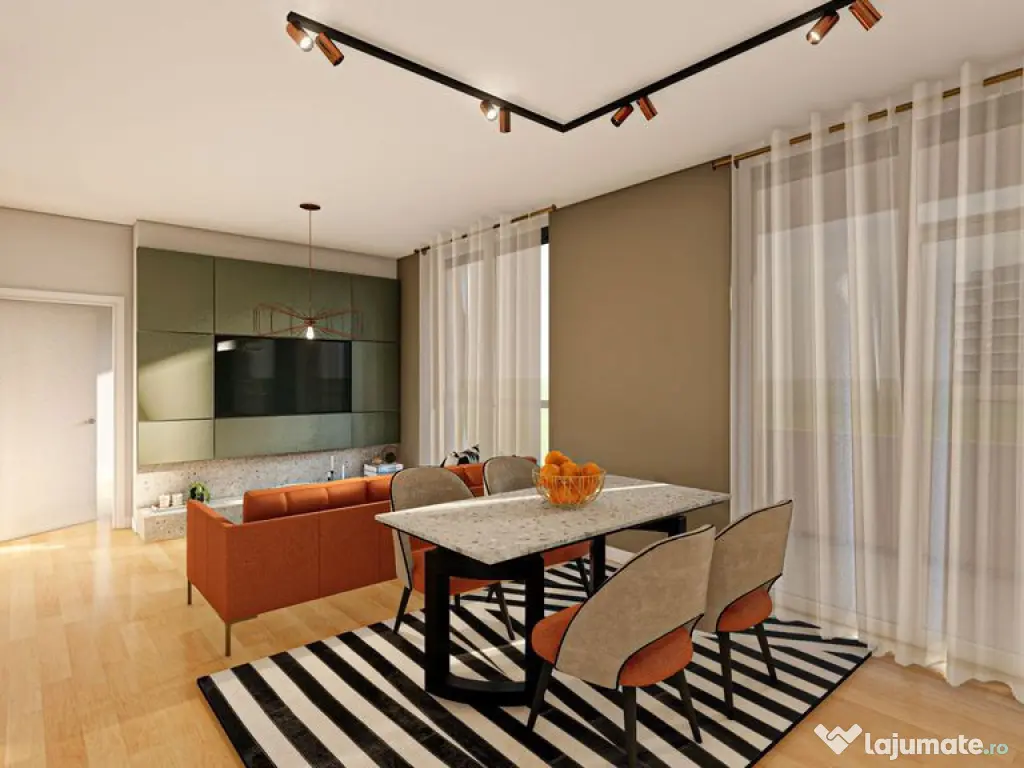 Apartament finisat și mobilat, direct de la dezvoltator ... 