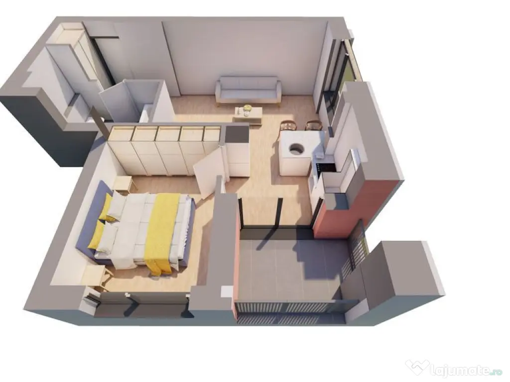 Apartament finisat și mobilat, direct de la dezvoltator ... 