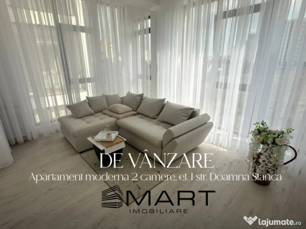 Apartament 2 camere decomandate etaj 1 Doamna Stanca