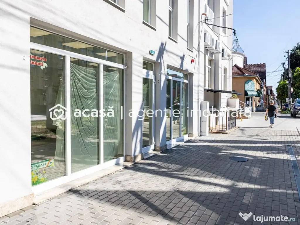 De închiriat spațiu comercial – Calea Victoriei, Arad... 