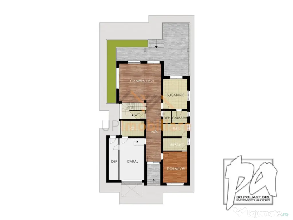 CASA LA ROSU P E 400 MP | TEREN 1.113 MP | ZONA CORDAU | B 