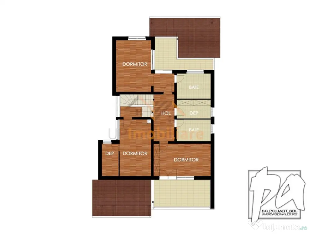 CASA LA ROSU P E 400 MP | TEREN 1.113 MP | ZONA CORDAU | B 