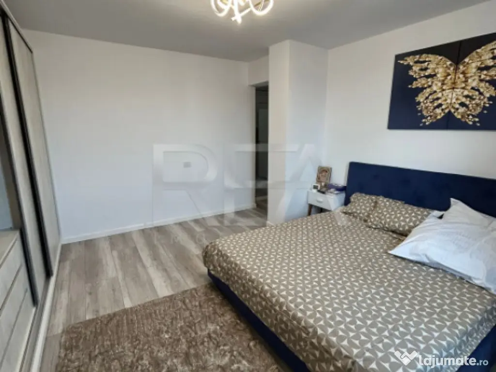 Apartament 3 Camere | Bloc Nou | Finisat și mobilat Modern 