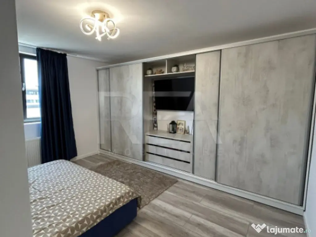 Apartament 3 Camere | Bloc Nou | Finisat și mobilat Modern 