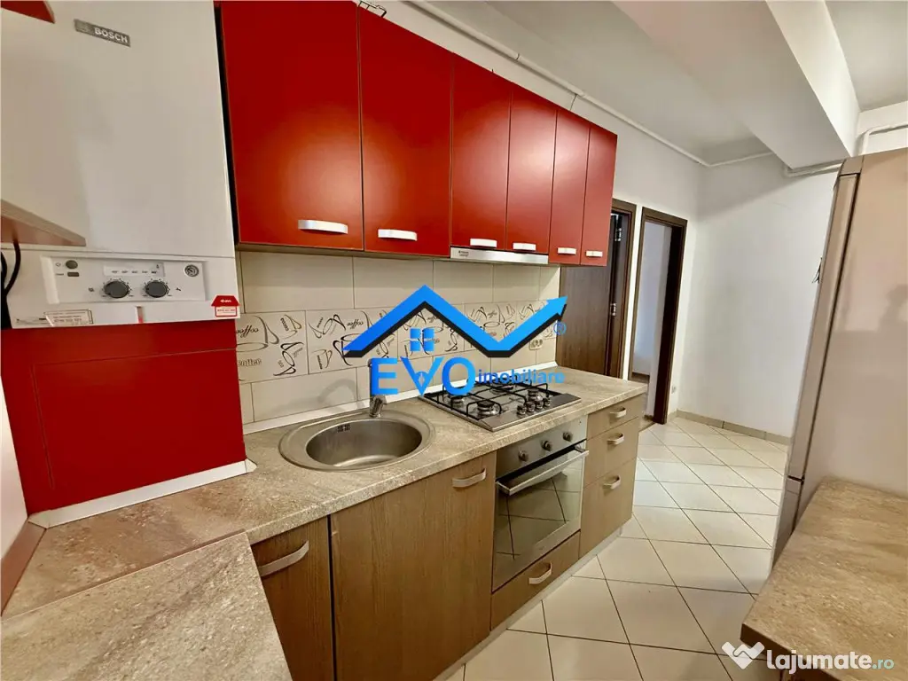 Apartament 2 camere, etajul 1, bloc nou, mobilat si utilat, 