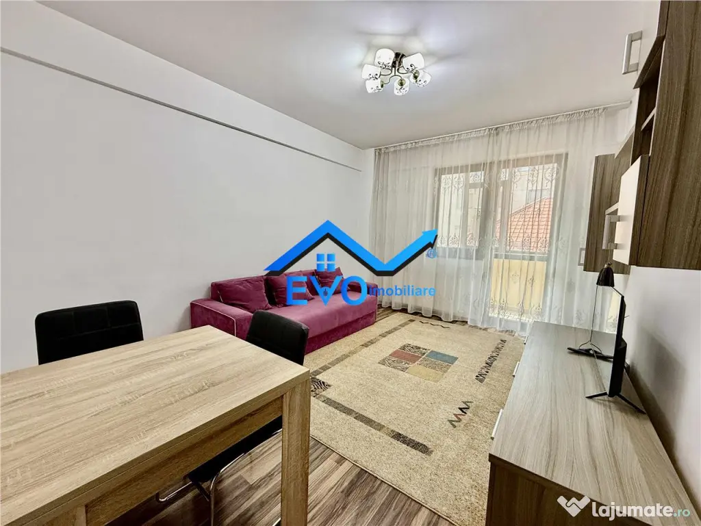 Apartament 2 camere, etajul 1, bloc nou, mobilat si utilat, 