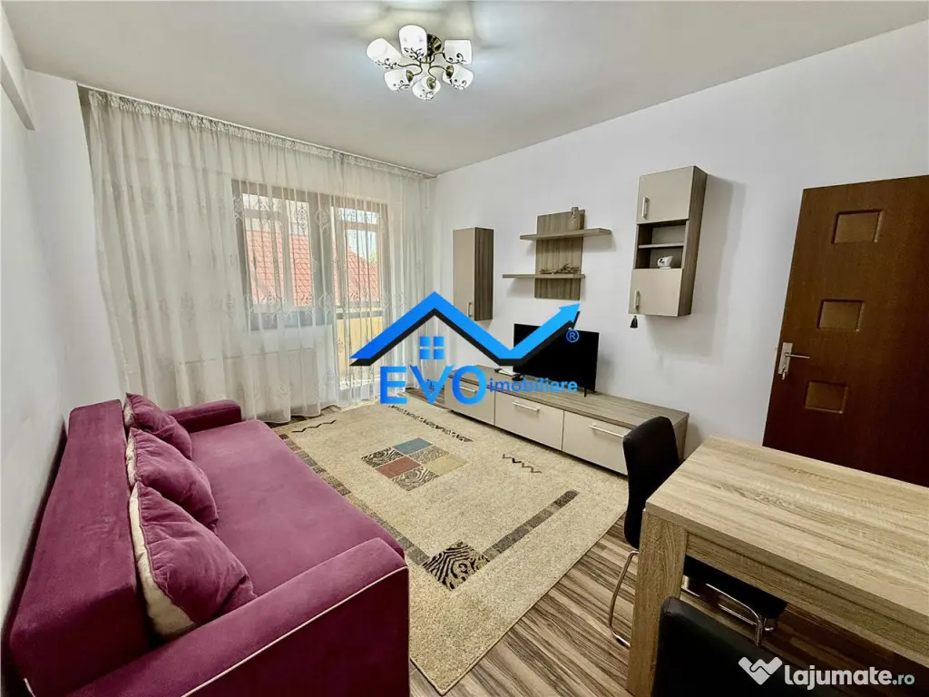 Apartament 2 camere, etajul 1, bloc nou, mobilat si utilat, 