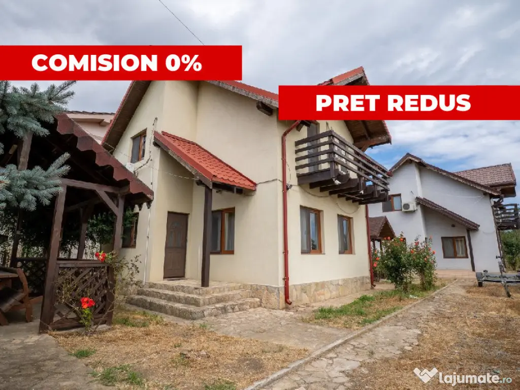 2 vile individuale cu foișor și grădină | 740 mp teren 